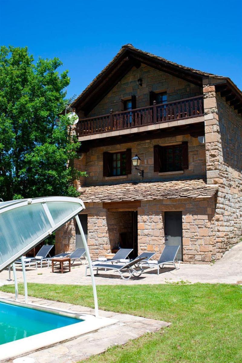 Hotel Rural El Mirador de los Pirineos Santa Cruz de la Serós Exterior foto